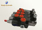 3 Sections Manual Hydraulic Directional Control Valves SD53 , Hydraulic Hand Lever Valve
