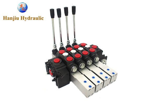 DCV140 -4 Hydraulic High Pressure Valve Pneumatic Sectional Directional Valve