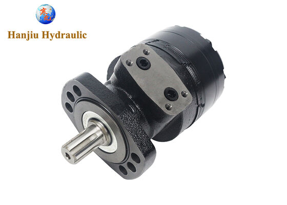 BMER-2-300-FH-SW Low Speed High Torque Hydraulic Motor with 300 ml/r Displacement 6-Bolt Flange and Spline Shaft
