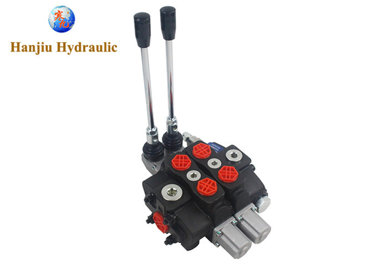 HSSD8 सीरीज 2 बैंक हाइड्रोलिक मोनोब्लॉक वाल्व 31.5Mpa 80 L/Min प्रवाह दर