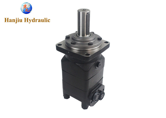 BMT OMT 6000 सीरीज गेरोलर मोटर्स 630cc/Rev 4 होल माउटिंग 40 मिमी कुंजी शाफ्ट मैनिफोल्ड माउंट पोर्ट G3/4