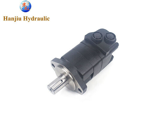 4.88 cu.in/rev Gerotor हाइड्रोलिक मोटर 3045 PSI 17.17 GPM 2 बोल्ट अंडाकार, 25 मिमी कुंजी शाफ्ट